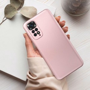 METALLIC Ümbris jaoks XIAOMI Redmi 15 4G / 15 5G (171.1mm) roosa