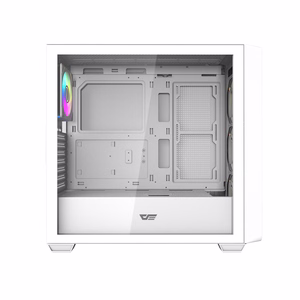 Darkflash DS900WD ATX arvutikorpus (valge) + 4 ventilaatorit