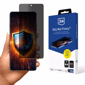 3mk Silky Matt Privacy matt privaatsusfiltriga ekraanikaitsekile seadmele Motorola Edge 60 Pro