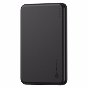 Forcell F-Energy Slim F5K9 akupank, MagSafe'iga ühilduv, 5000 mAh, 15 W, QC 4.0, PD 3.0, must
