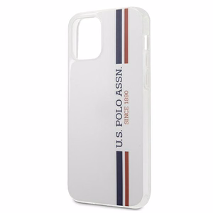 US Polo USHCP12SPCUSSWH iPhone 12 mini 5,4" valge Tricolor Collection