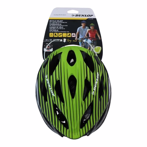 Dunlop reguleeritav MTB-rattakiiver, suurus M, 55–58 cm, roheline ja must
