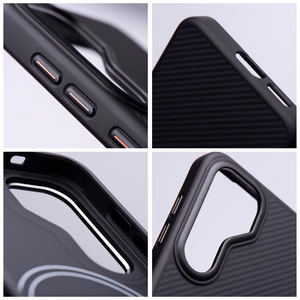 Carbon Elite Mag Cover compatible with MagSafe jaoks SAMSUNG S26 Pro must