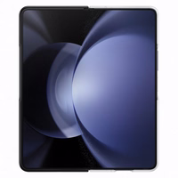 Silicone Gadget Ümbris jaoks Samsung Galaxy Z Fold 5 - läbipaistev