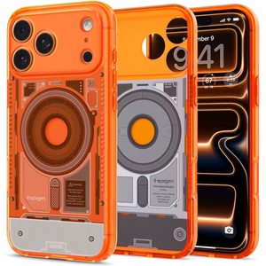 Spigen Ultra Hybrid MagSafe ümbris iPhone 18 Pro Max / 17 Pro Max jaoks, oranž