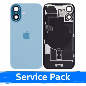 Back Cover Compatible With Apple iPhone 16 / Teal / (Service Pack)