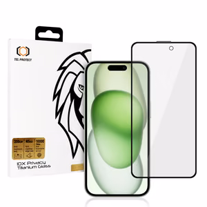 Tempered glass Tel Protect 10X Privacy Titanium jaoks Iphone 16 Plus