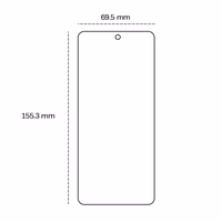 Karastatud klaas 2,5D jaoks Xiaomi Poco X7 Pro 5G (Global)