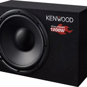 Kenwood KSC-W1200B korpuses auto bassikõlar 300 W