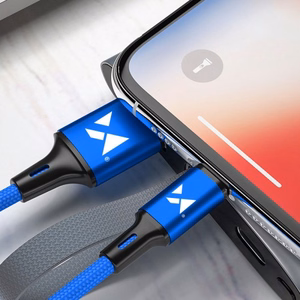USB Cable Wozinsky "WUC-L2BE" Blue "Lightning" 200cm