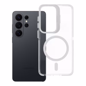 Samsung S26 objektiivi MagSafe valge kattega ühilduv korpus MagSafe valge