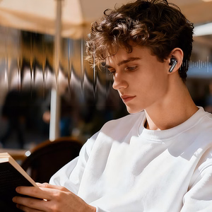QCY MeloBuds N20 Беспроводные In-Ear Наушники с ANC Шумоподавлением - Черный