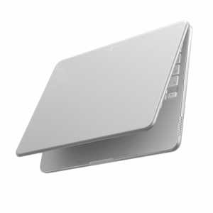 AmazingThing Titan kõva ümbris MacBook Neo 13" jaoks - läbipaistev