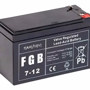 EMU aku 12V 7Ah VRLA FGB7-12