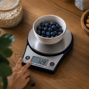 Wozinsky WAK-651 köögikaal LCD-ekraaniga, kuni 5 kg – must