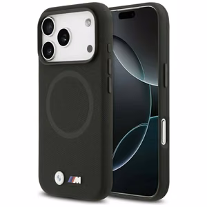 BMW M FW Metal Logo MagSafe Ümbris jaoks iPhone 17 Pro - Must
