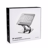 Wozinsky WRS-CPY84SS Aluminum Laptop and Tablet Alus + Free Smartphone Alus - hõbedane
