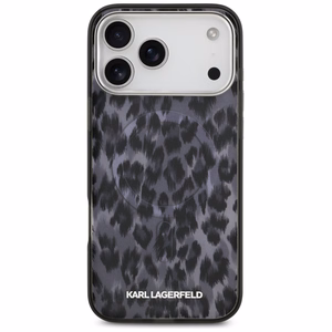 Karl Lagerfeld IML Leopard Pattern MagSafe Ümbris jaoks iPhone 17 Pro Max - Must