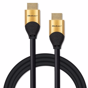 Qoltec 50356 HDMI v2.1 kaabel ülikiirusega 8K, 60 Hz, 28AWG, kuldsed kontaktid, 3 m