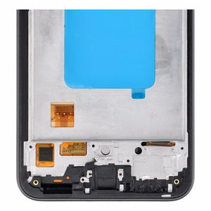 REWA OLED LCD-ekraan raamiga SAMSUNG A36 jaoks, must