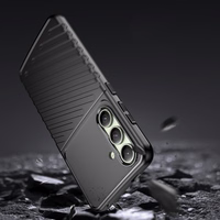 Thunder Ümbris jaoks Samsung Galaxy S24 FE Silicone Armored Cover - must