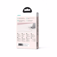 Joyroom Multi-Color Series S-A34 USB-C / USB-C PD 60W 1m Kaabel - roosa