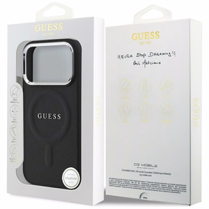 Guess Classic Logo MagSafe Ümbris jaoks iPhone 17 Pro - Must