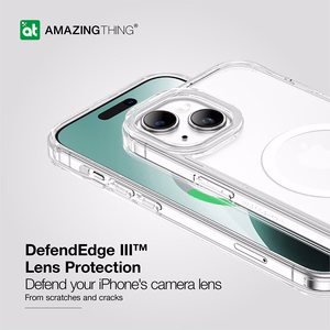 Amazing Thing Minimal Magsafe Ümbris 6.6FT IP156.7MMINCL jaoks Iphone 15 Plus läbipaistev