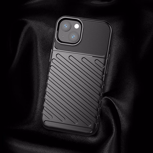 Thunder Case Paindlik ja vastupidav TPU ümbris iPhone 13 mini sinine