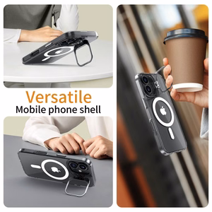 Tech-Protect MagStand MagSafe iPhone 16 Ümbris - Clear