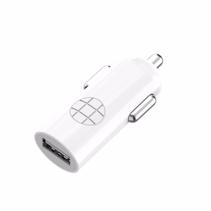 Budi BD062L autolaadija 1 USB-A pordiga, LED-näidikuga, Lightning-kaabliga