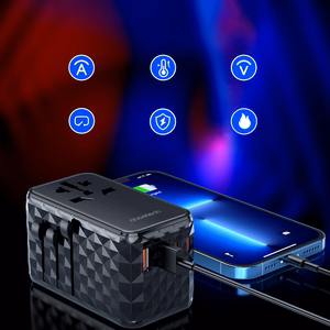 Choetech PD6028 EU / US / AUS / UK travel adapter 2x USB-C 2x USB-A 100W - must