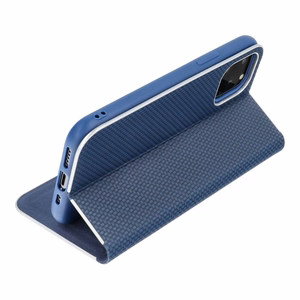 Flip чехол для Samsung A52 5G / A52 LTE ( 4G ) / A52s 5G Luna Book Carbon синий