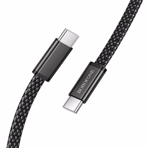 Borofone Cable BX124 Peace - Type C to Type C - PD 60W 1 metre black