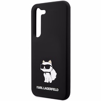 Karl Lagerfeld Silicone Choupette ümbris jaoks Samsung Galaxy S24 - must