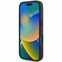 BMW Leather Hot Stamp iPhone 16 Pro Ümbris - must