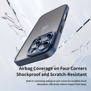 Rock Guard Touch Matte Series Ümbris jaoks Iphone 16 Pro Max hall