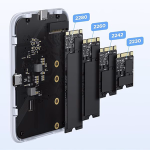 Ugreen M.2 NVMe SSD magnetiline ümbris - valge