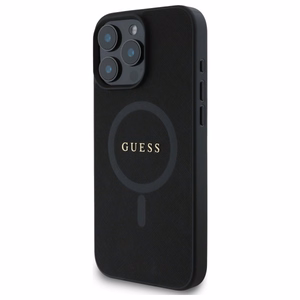 GUESS ümbris jaoks IPHONE 16 Pro Max compatible with MagSafe GUHMP16XPSAHMCK (PU Saffiano Classic Logo) must