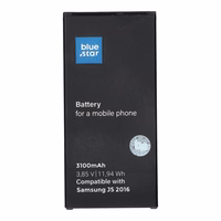 Battery jaoks Samsung J5 2016 3100 mAh Sinine Star Premium