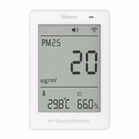Sonoff AirGuard PM2.5 SAWF-07P WiFi LCD Air Quality Monitor