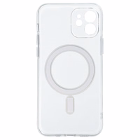 TEL PROTECT MagSilicone Ümbris jaoks Iphone 12 Läbipaistev