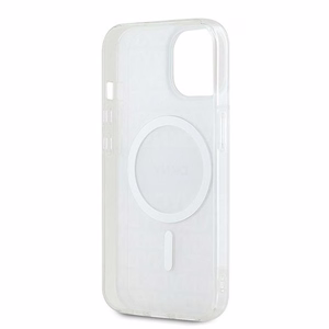 DKNY IML Mono & Stripe MagSafe ümbris jaoks iPhone 15 / 14 / 13 - beige