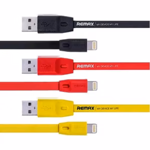 USB kaabel Remax Full Speed RC-001i kollane Lightning 200cm