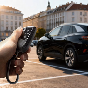 Must autovõtme puldi ümbris Spigen VK100