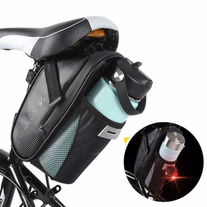Wozinsky Bicycle Saddle Bag 1.5L Black (WBB20BK)