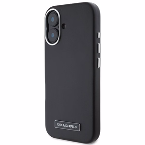Karl Lagerfeld FW Metal Plate MagSafe iPhone 16 Plus Ümbris - must