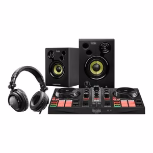 Hercules DJ Learning Kit MK2 – USB DJ-kontrolleri õppekomplekt kõlaritega