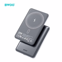 BWOO Ultra Slim Akupank 5000mAh with magnetic charging P79 hall