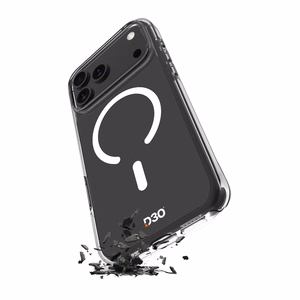 Puro Impact Clear D3O TPU+PC Ümbris Compatible with MagSafe jaoks iPhone 17 Pro Max - Läbipaistev
